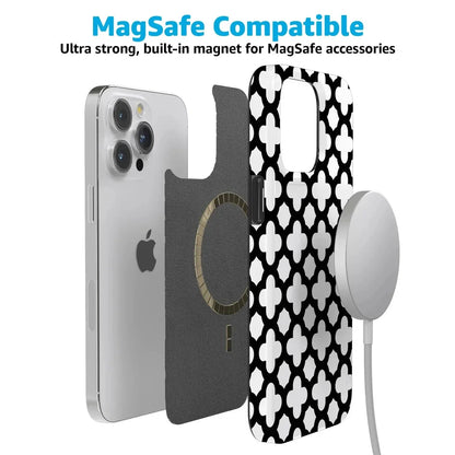 Lattice Tile | High Contrast Design Case Phone Case Casetry