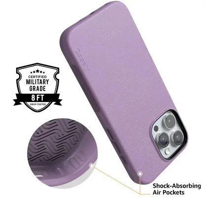 Lavender Waves | Purple Shimmer Case iPhone Case get.casely