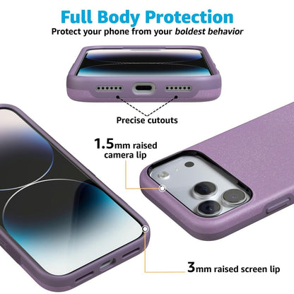 Lavender Waves | Purple Shimmer Case iPhone Case get.casely
