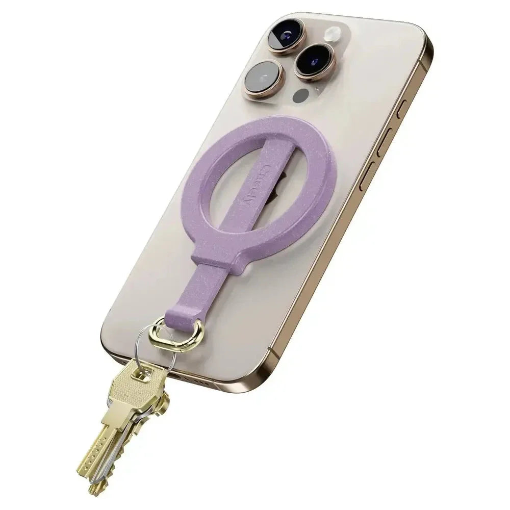 Lavender Waves | Purple Shimmer MagRing+ with Keychain MagRing+ get.casely
