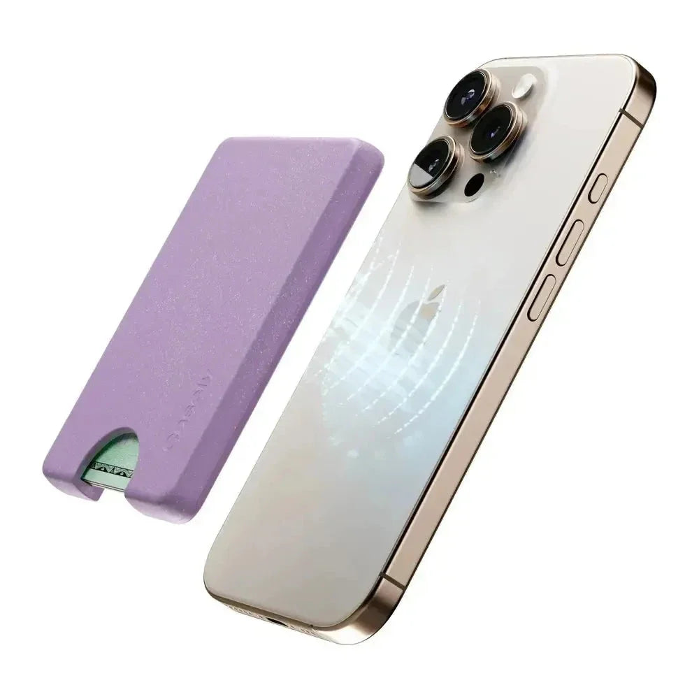Lavender Waves | Purple Shimmer MagWallet MagWallet get.casely