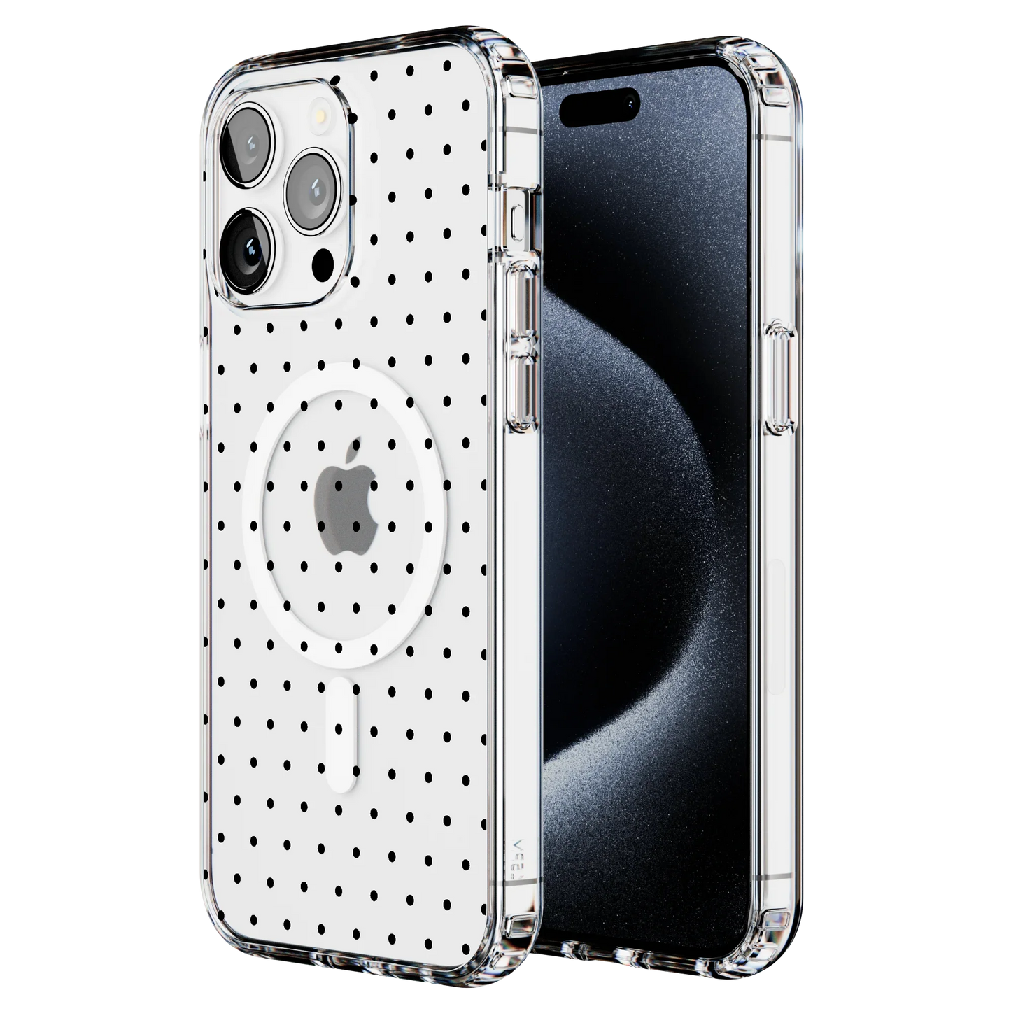 On the Dot | Black Polka Dot Case