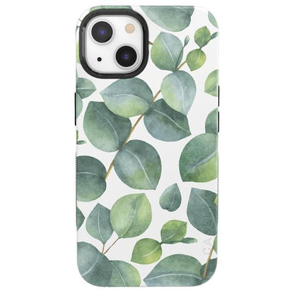 Leaf Me Alone | Green Floral Print Case iPhone Case get.casely Bold Flex + MagSafe® iPhone 13 Mini