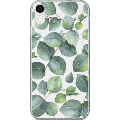 Leaf Me Alone | Green Floral Print Case iPhone Case get.casely Classic iPhone XR