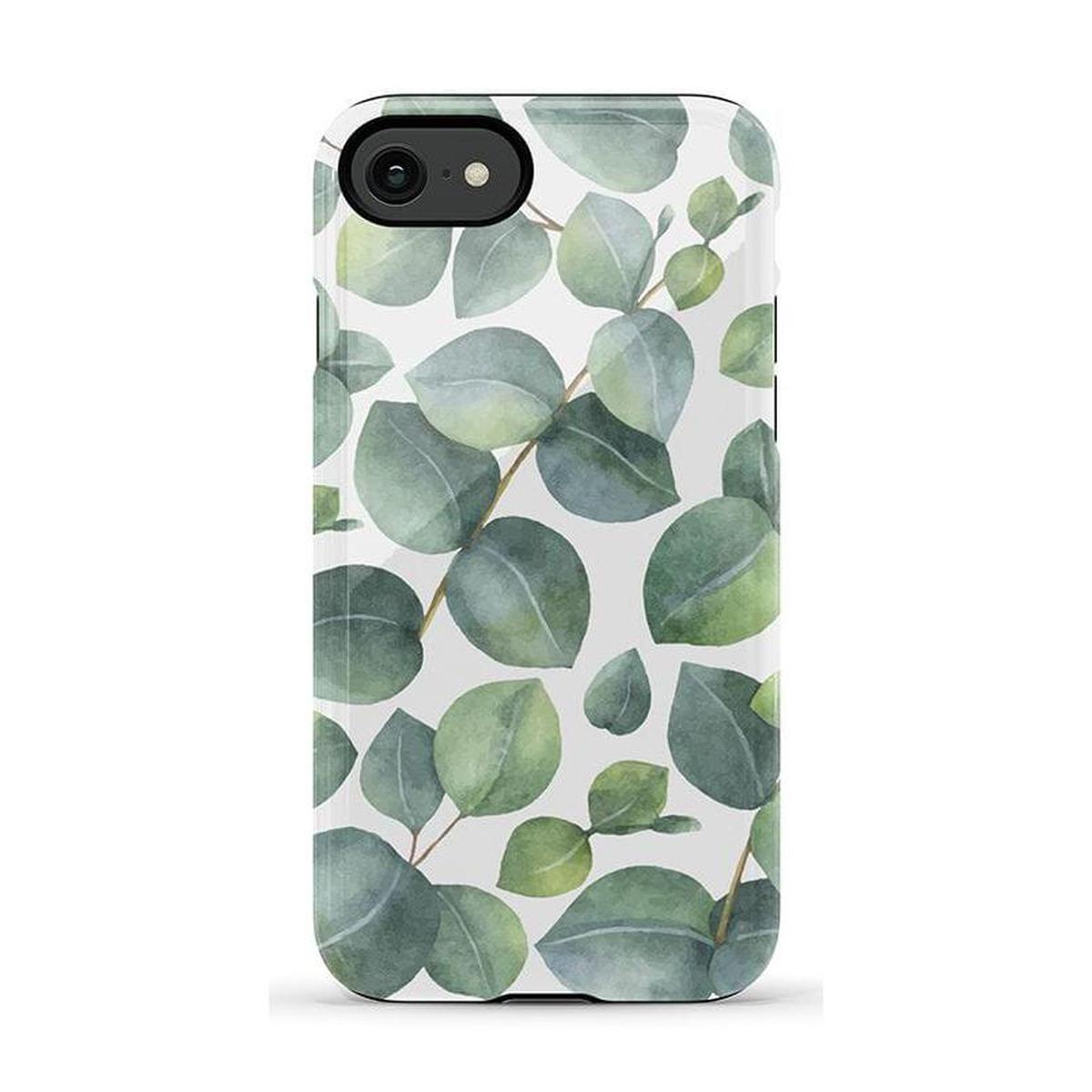 Leaf Me Alone | Green Floral Print Case iPhone Case get.casely Essential iPhone SE (2020 & 2022)