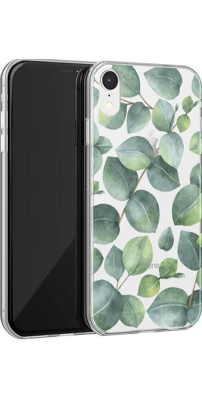 Leaf Me Alone | Green Floral Print Case iPhone Case get.casely