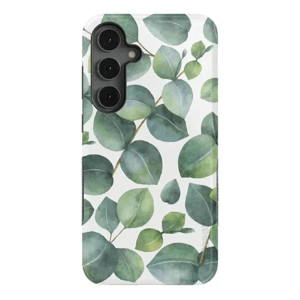 Leaf Me Alone | Green Floral Print Samsung Case Samsung Case get.casely Bold Flex + MagSafe® Galaxy S25 Plus