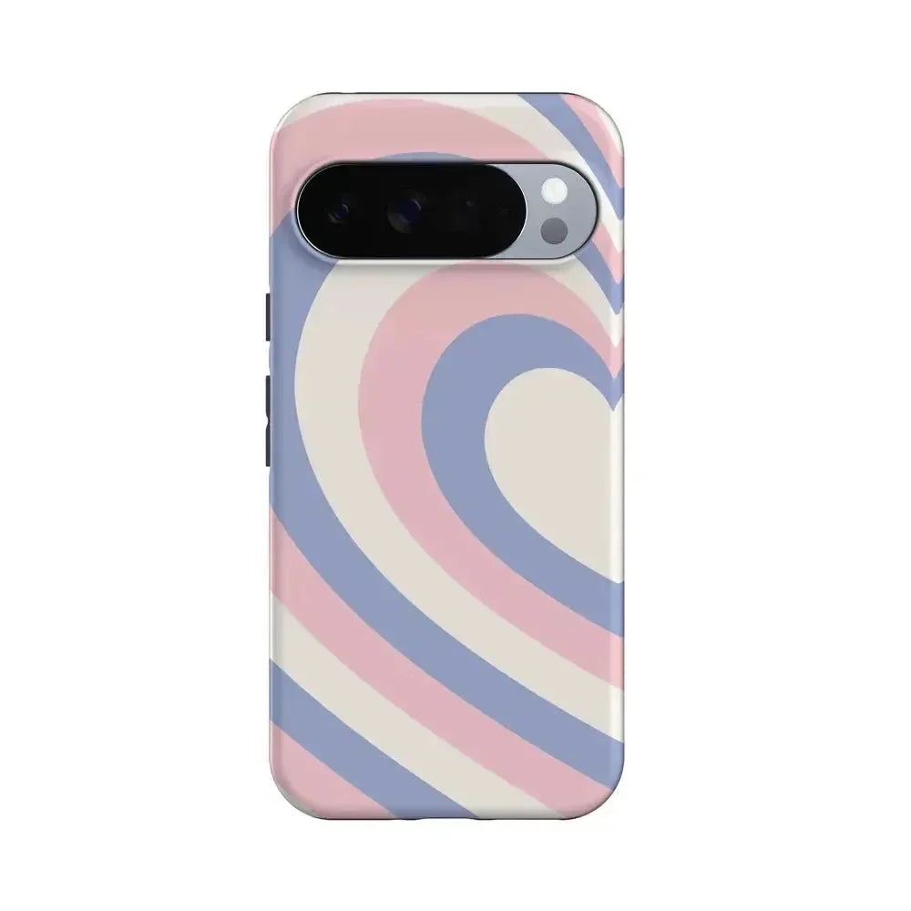 (Left) Half of My Heart | Friendship Case Phone Case Casetry Essential + MagSafe® Google Pixel 10 Pro XL