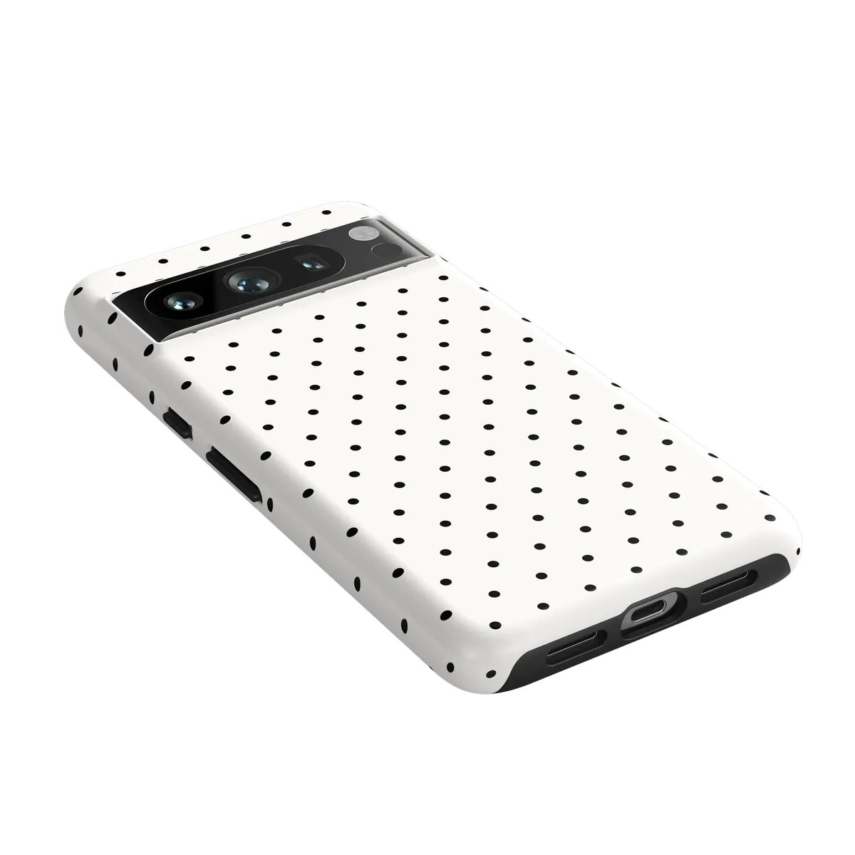 On the Dot | Black Polka Dot Case