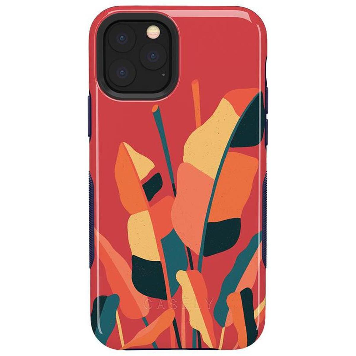 Let it Grow | Banana Leaf Floral Case iPhone Case get.casely Bold iPhone 11 Pro Max