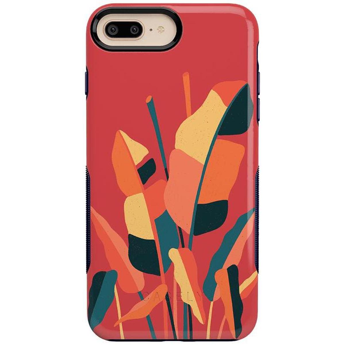 Let it Grow | Banana Leaf Floral Case iPhone Case get.casely Bold iPhone 6/7/8 Plus
