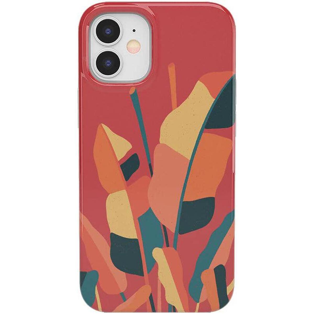 Let it Grow | Banana Leaf Floral Case iPhone Case get.casely Classic iPhone 12