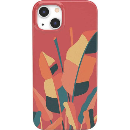 Let it Grow | Banana Leaf Floral Case iPhone Case get.casely Classic + MagSafe® iPhone 13