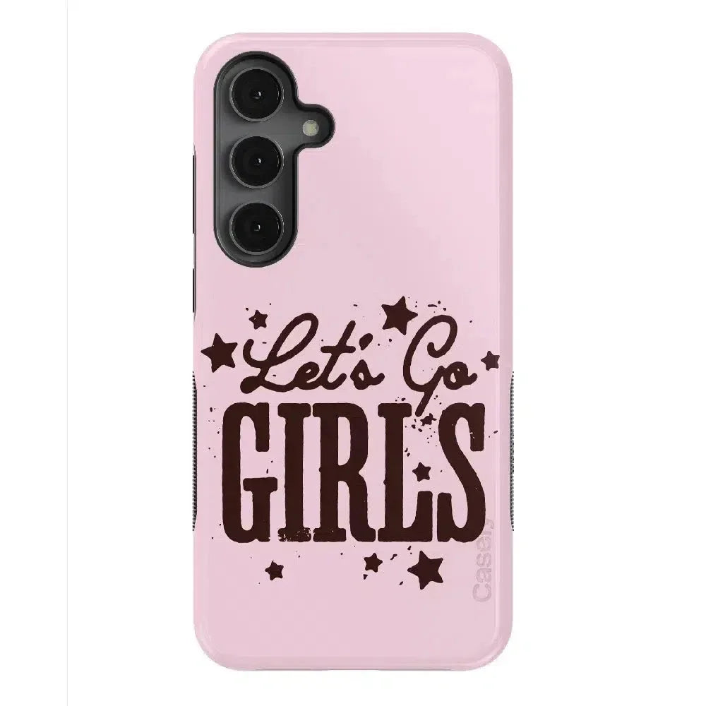 Let's Go Girls | Pink Rodeo Bachelorette Case Phone Case Casetry Bold Flex + MagSafe® Galaxy S25 Plus