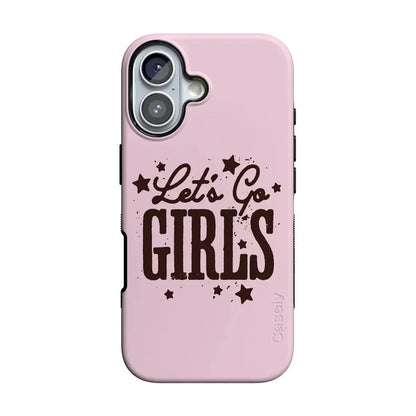 Let's Go Girls | Pink Rodeo Bachelorette Case Phone Case Casetry Bold Flex + MagSafe® iPhone 17