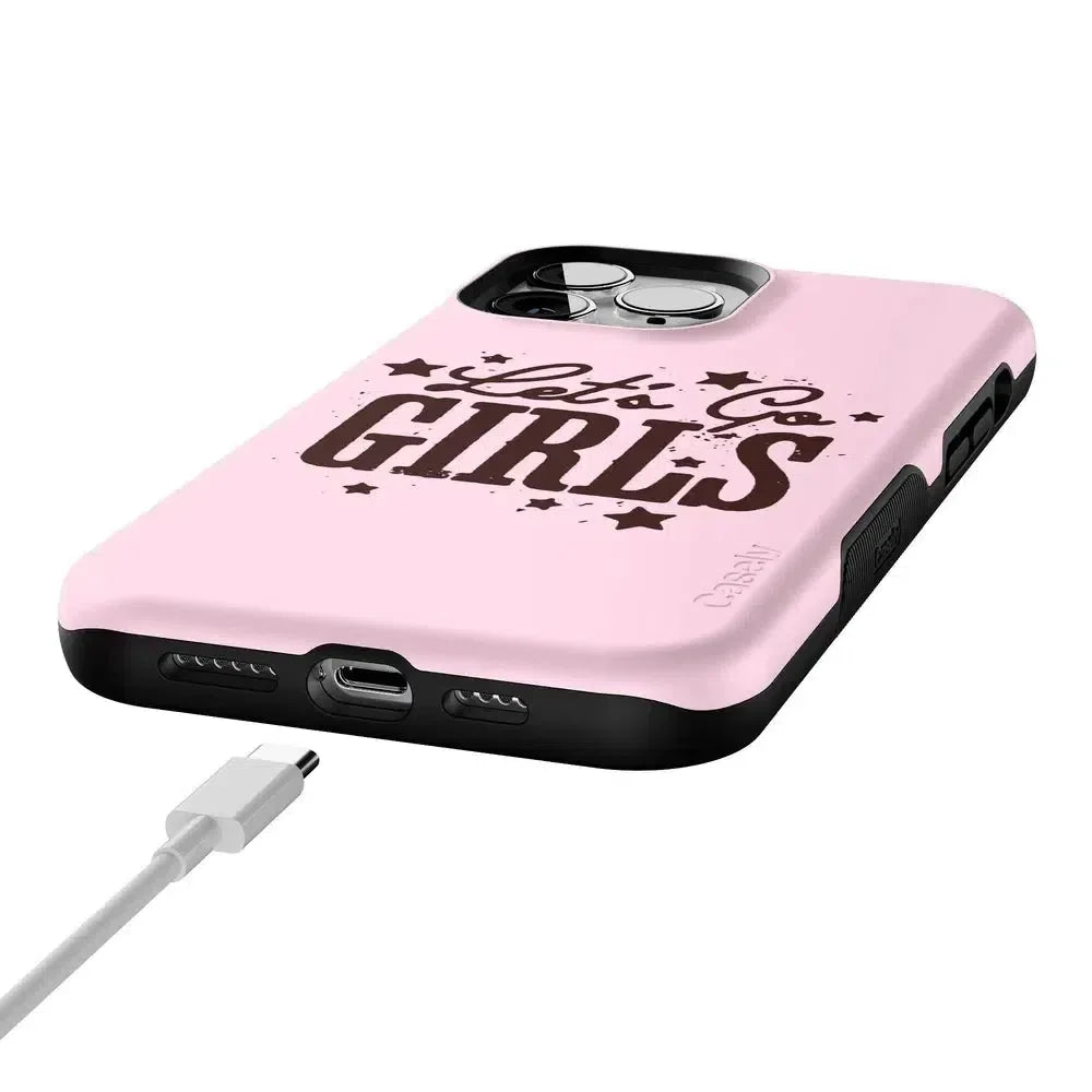Let's Go Girls | Pink Rodeo Bachelorette Case Phone Case Casetry