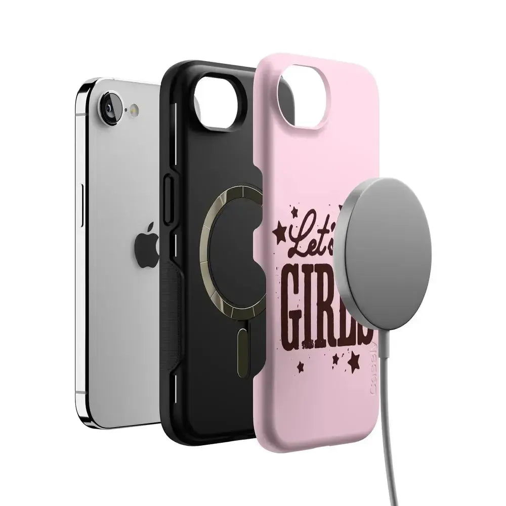 Let's Go Girls | Pink Rodeo Bachelorette Case Phone Case Casetry