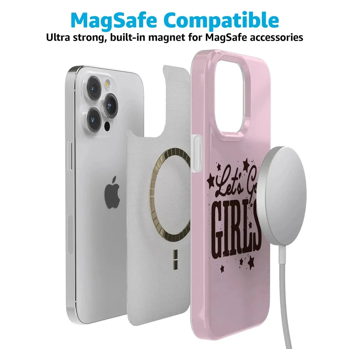 Let's Go Girls | Pink Rodeo Bachelorette Case Phone Case Casetry