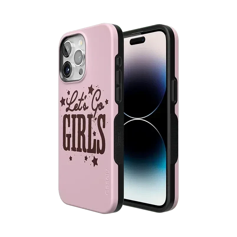 Let's Go Girls | Pink Rodeo Bachelorette Case Phone Case Casetry