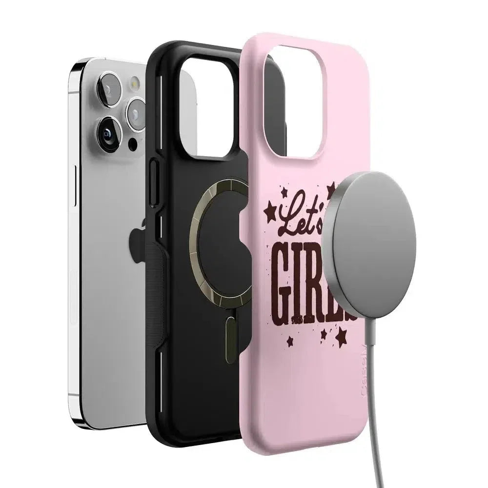 Let's Go Girls | Pink Rodeo Bachelorette Case Phone Case Casetry