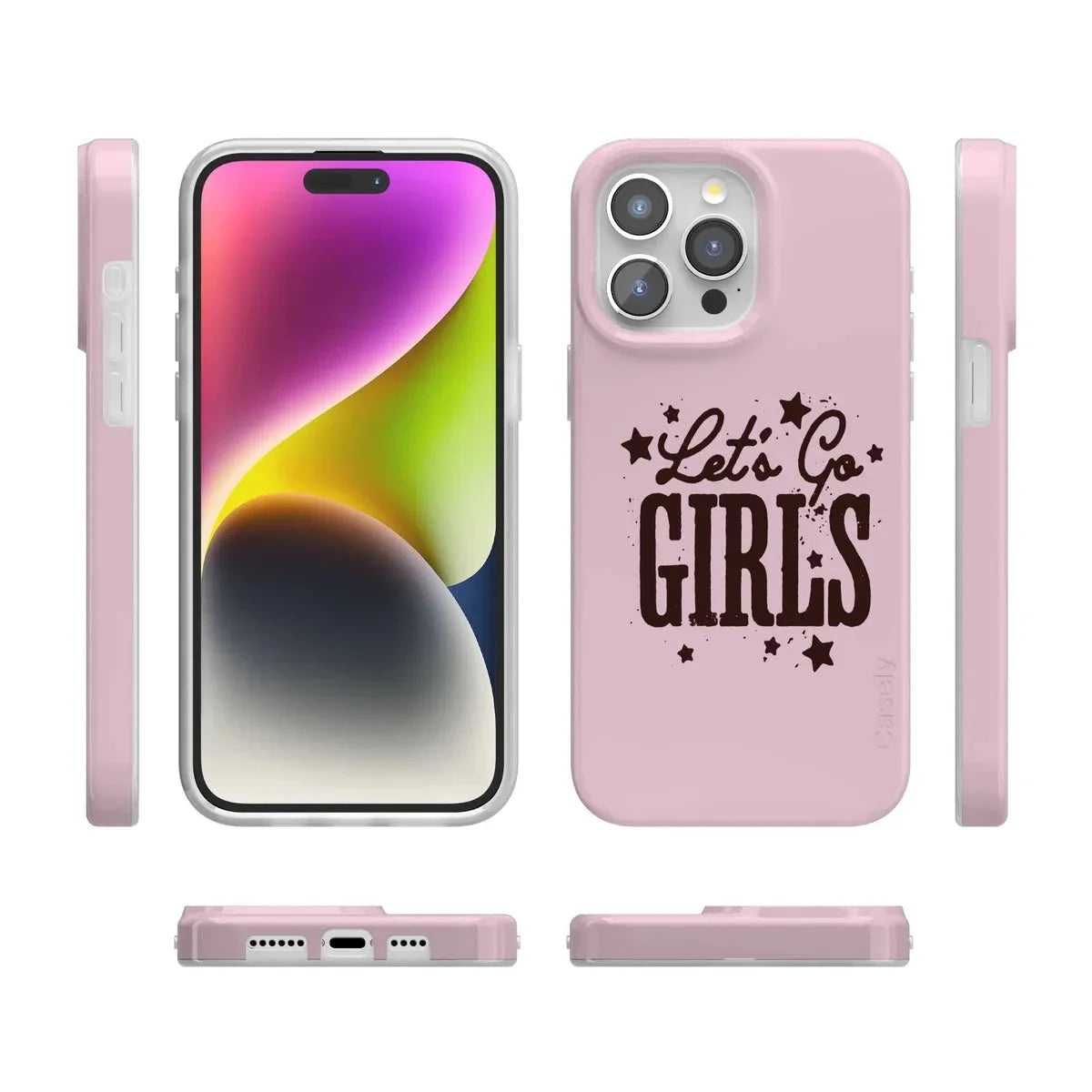 Let's Go Girls | Pink Rodeo Bachelorette Case Phone Case Casetry