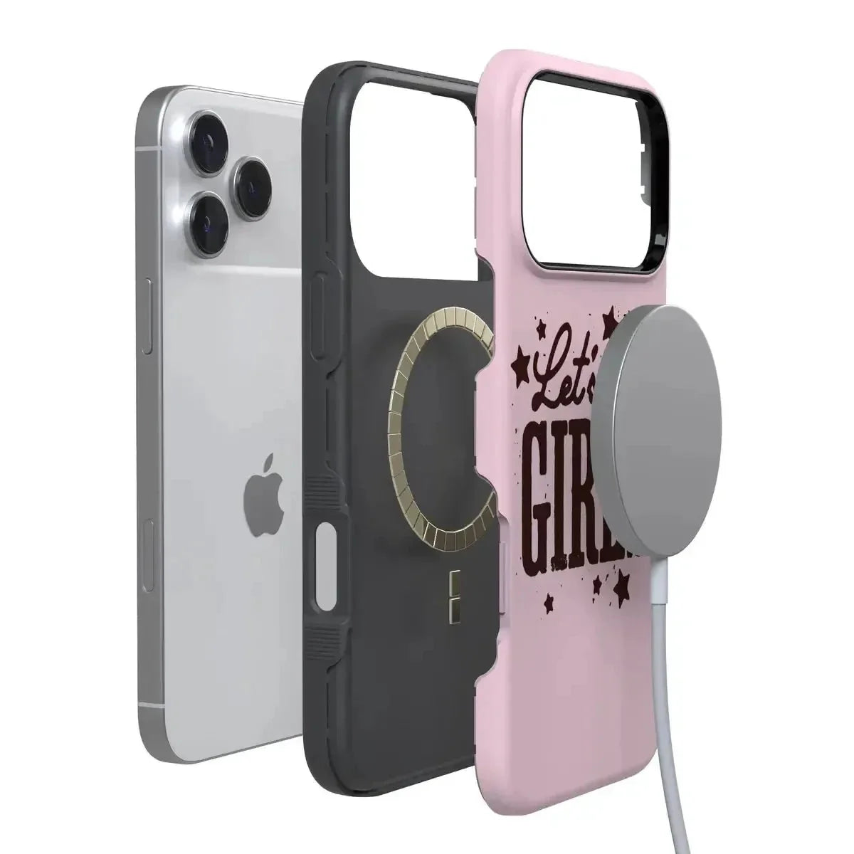 Let's Go Girls | Pink Rodeo Bachelorette Case Phone Case Casetry
