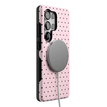 On the Dot | Pink Polka Dot Case