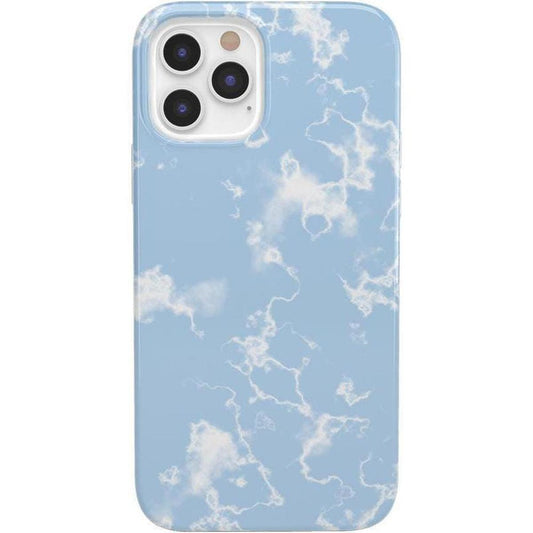 Light Blue Skies | Marble Clouds Case iPhone Case get.casely Classic iPhone 12 Pro