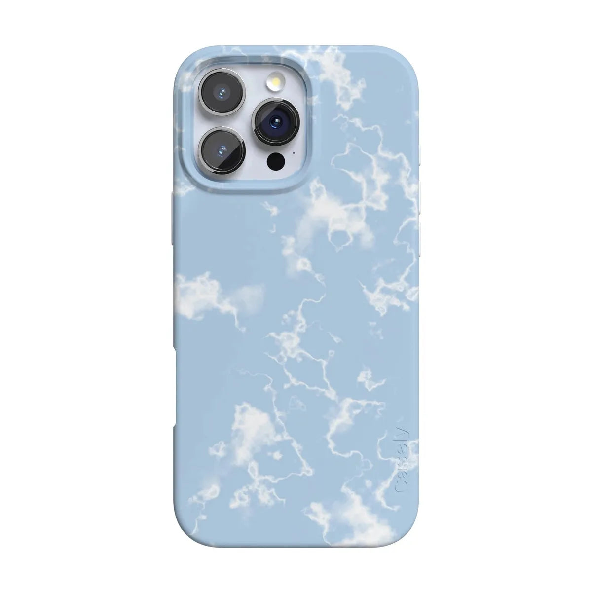 Light Blue Skies | Marble Clouds Case iPhone Case get.casely Classic + MagSafe® iPhone 16 Pro Max