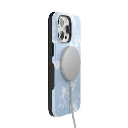 Light Blue Skies | Marble Clouds Case iPhone Case get.casely