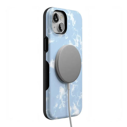 Light Blue Skies | Marble Clouds Case iPhone Case get.casely