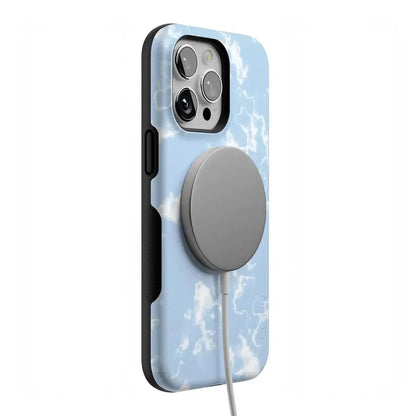 Light Blue Skies | Marble Clouds Case iPhone Case get.casely