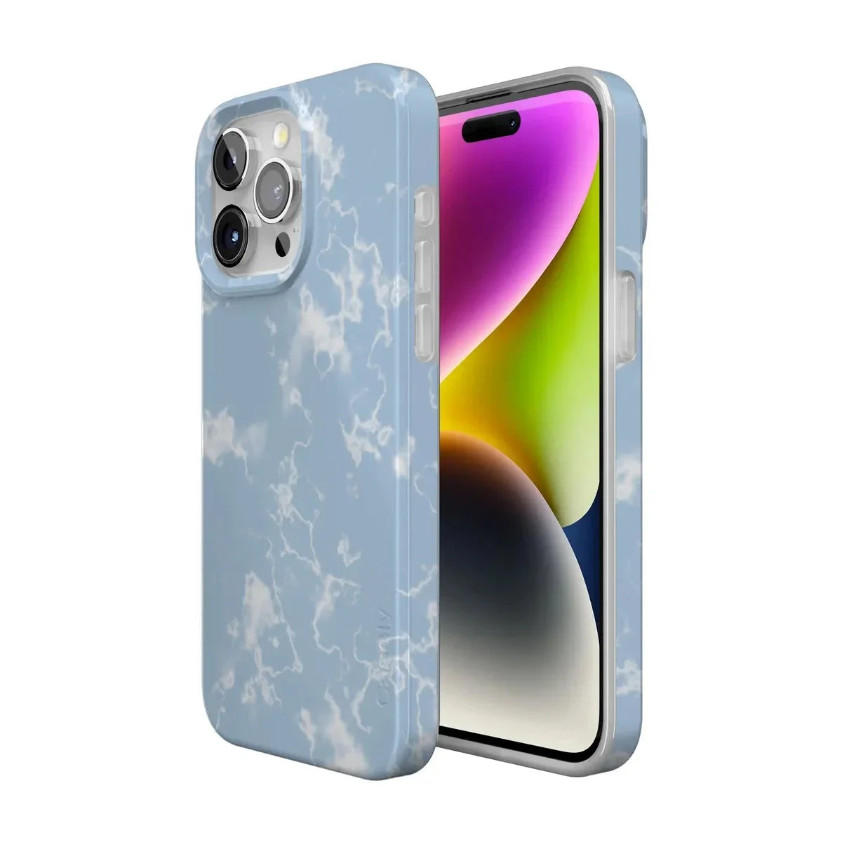 Light Blue Skies | Marble Clouds Case iPhone Case get.casely