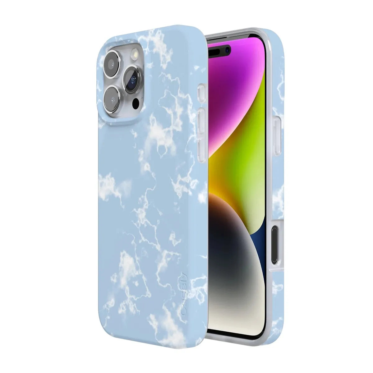 Light Blue Skies | Marble Clouds Case iPhone Case get.casely