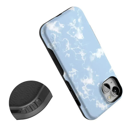 Light Blue Skies | Marble Clouds Case iPhone Case get.casely