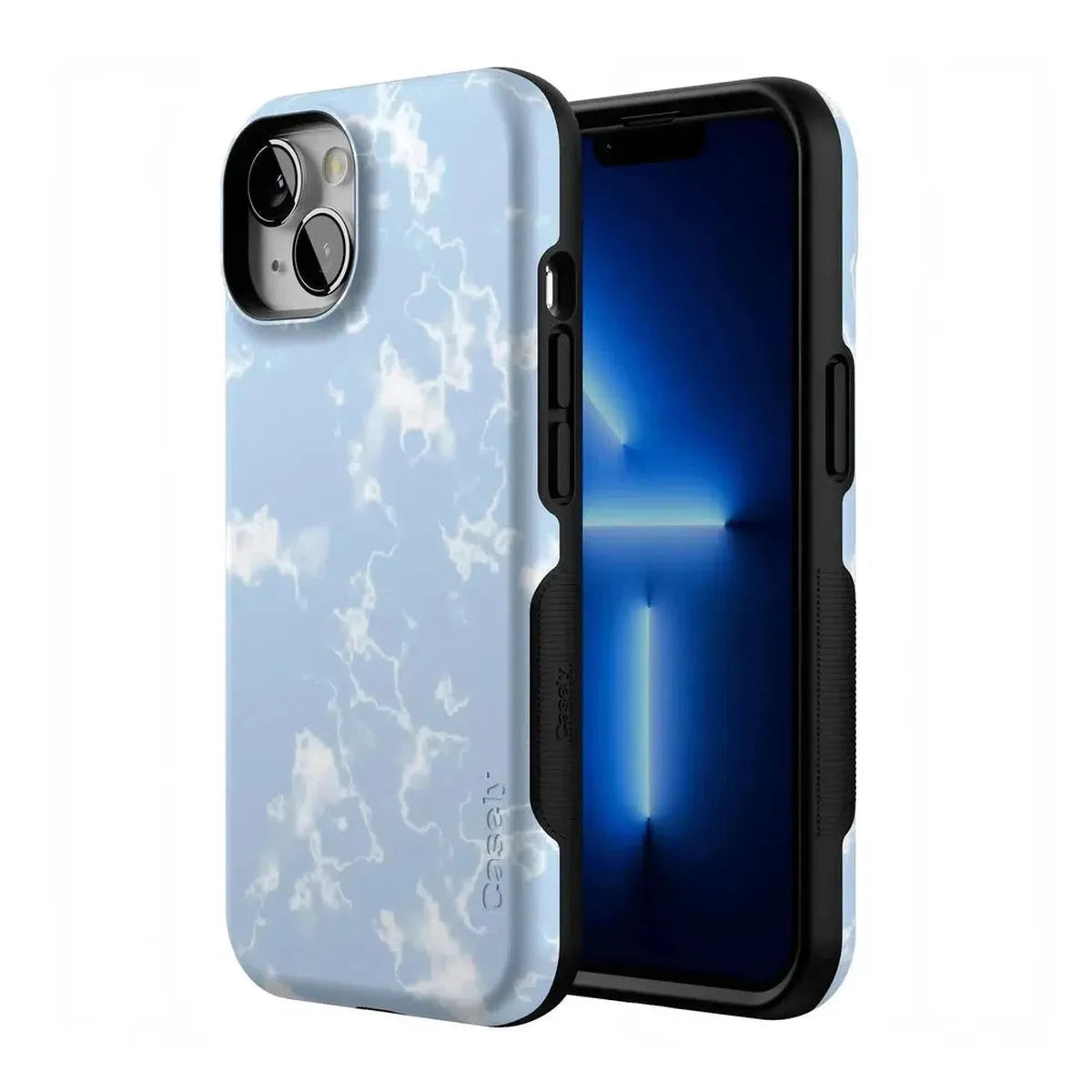 Light Blue Skies | Marble Clouds Case iPhone Case get.casely