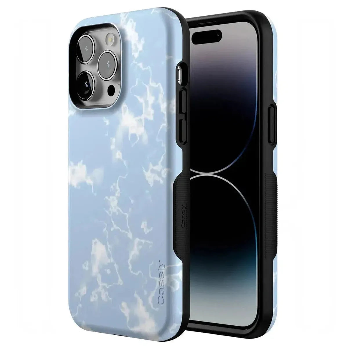 Light Blue Skies | Marble Clouds Case iPhone Case get.casely