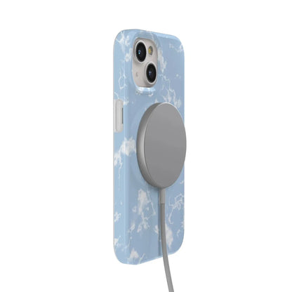 Light Blue Skies | Marble Clouds Case iPhone Case get.casely