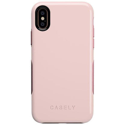 Light Pink on Pink | Ultra-Protective Bold Case iPhone Case get.casely Bold iPhone X / XS