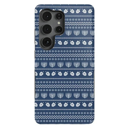 Light the Night | Hannukah Case Phone Case Casetry Bold Flex + MagSafe® Galaxy S25 Ultra