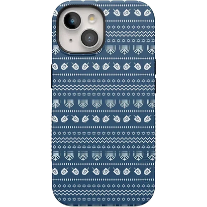 Light the Night | Hannukah Case Phone Case Casetry Bold Flex + MagSafe® iPhone 15 Plus