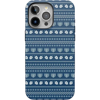 Light the Night | Hannukah Case Phone Case Casetry Bold Flex + MagSafe® iPhone 15 Pro Max