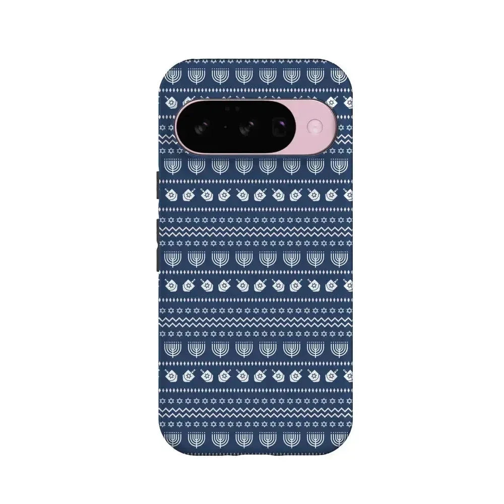 Light the Night | Hannukah Case Phone Case Casetry Essential + MagSafe® Google Pixel 10