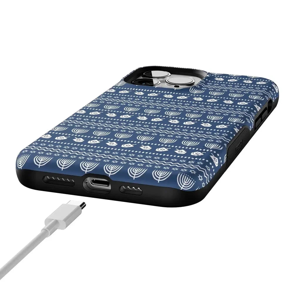 Light the Night | Hannukah Case Phone Case Casetry