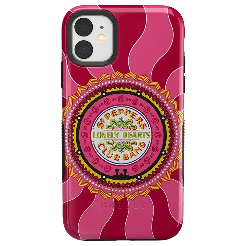 Lonely Hearts Club | The Beatles Sgt. Pepper's Case iPhone Case get.casely Bold iPhone 11