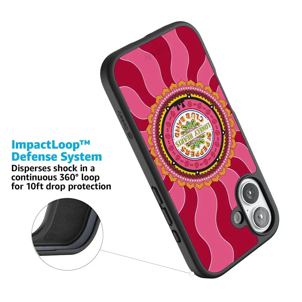 Lonely Hearts Club | The Beatles Sgt. Pepper's Case iPhone Case get.casely