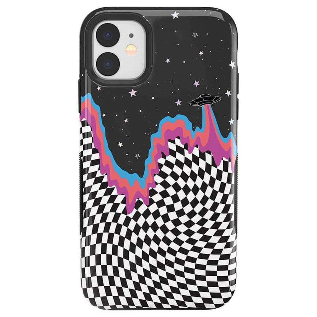 Long Strange Drip | Checkered Space Case iPhone Case get.casely Bold iPhone 11