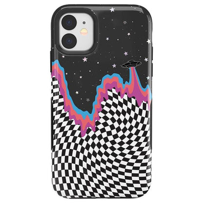 Long Strange Drip | Checkered Space Case iPhone Case get.casely Bold iPhone 11