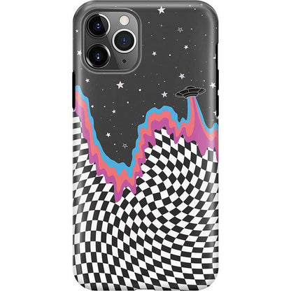 Long Strange Drip | Checkered Space Case iPhone Case get.casely Classic iPhone 11 Pro Max