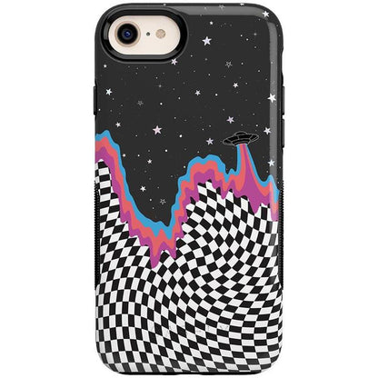 Long Strange Drip | Checkered Space Case iPhone Case get.casely